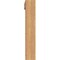 Ekena Millwork Traditional Slat Smooth Bracket w/ Offset Brace, Western Red Cedar, 5 1/2"W x 28"D x 32"H BKT0604X28X32TRA06SWR - alternate 2
